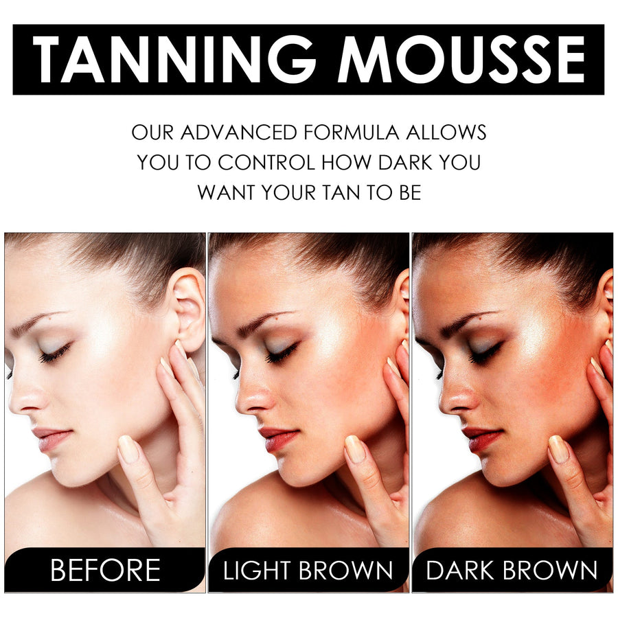 Self-Tanning Mousse for a Buildable, Natural-Looking Tan