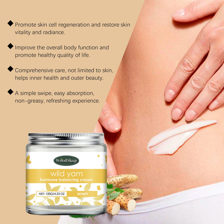 Wild Yam Honey Firming Cream for Dull Tired Skin