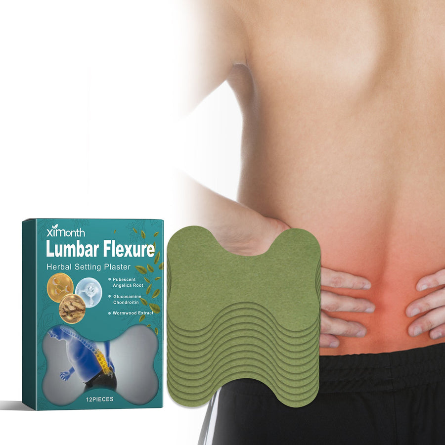 Herbal Lumbar Plaster – Contoured Lower Back Pain Relief