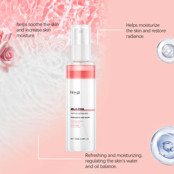 Nicotinamide Rose Mist Spray for Instant Skin Hydration