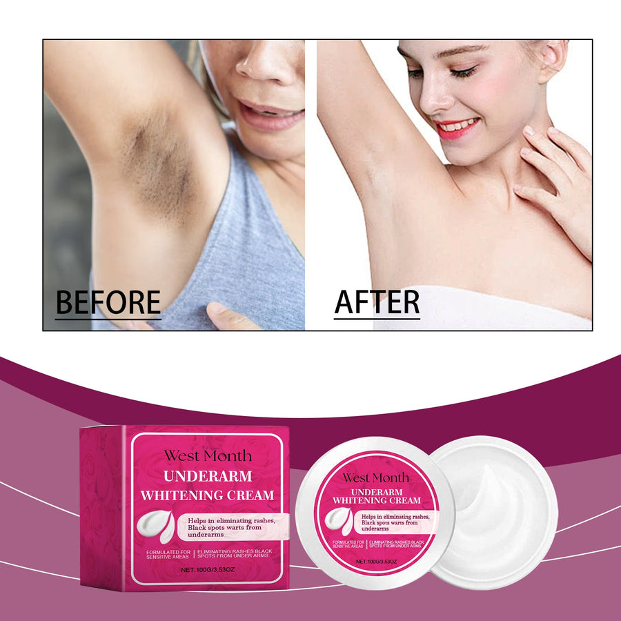 Underarm Brightening Cream for Dark Spots & Rashes