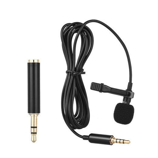 Clip‑On Lavalier Mic for iPhone & DSLR — Crystal‑Clear Audio