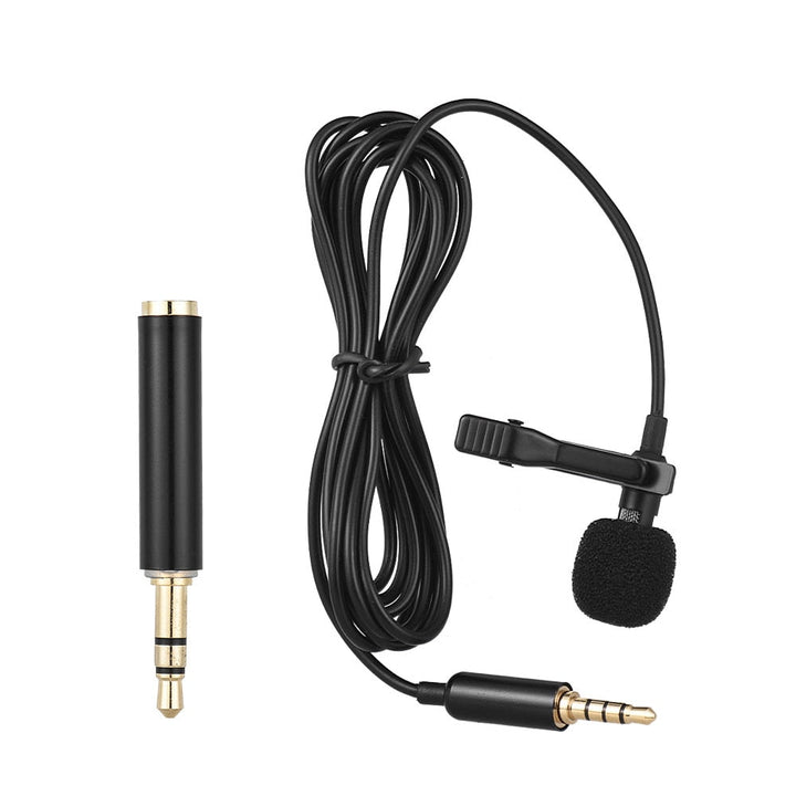 Clip‑On Lavalier Mic for iPhone & DSLR — Crystal‑Clear Audio
