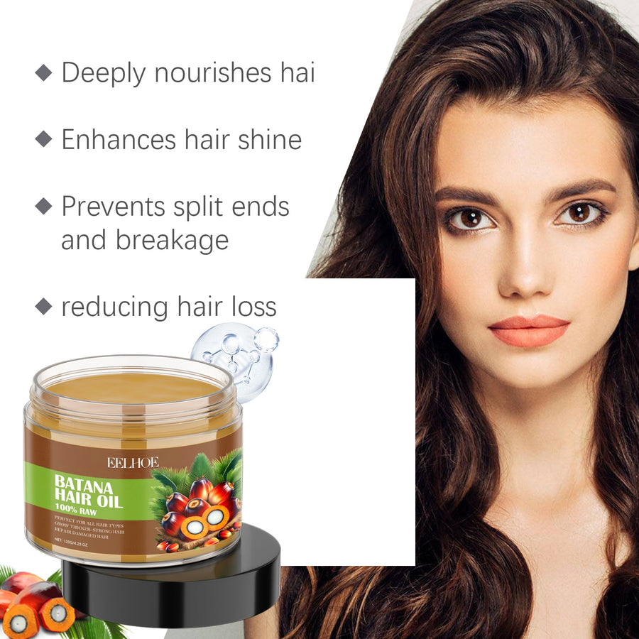 Batana Hair Oil for Deep Nourishment and Glossy Shine