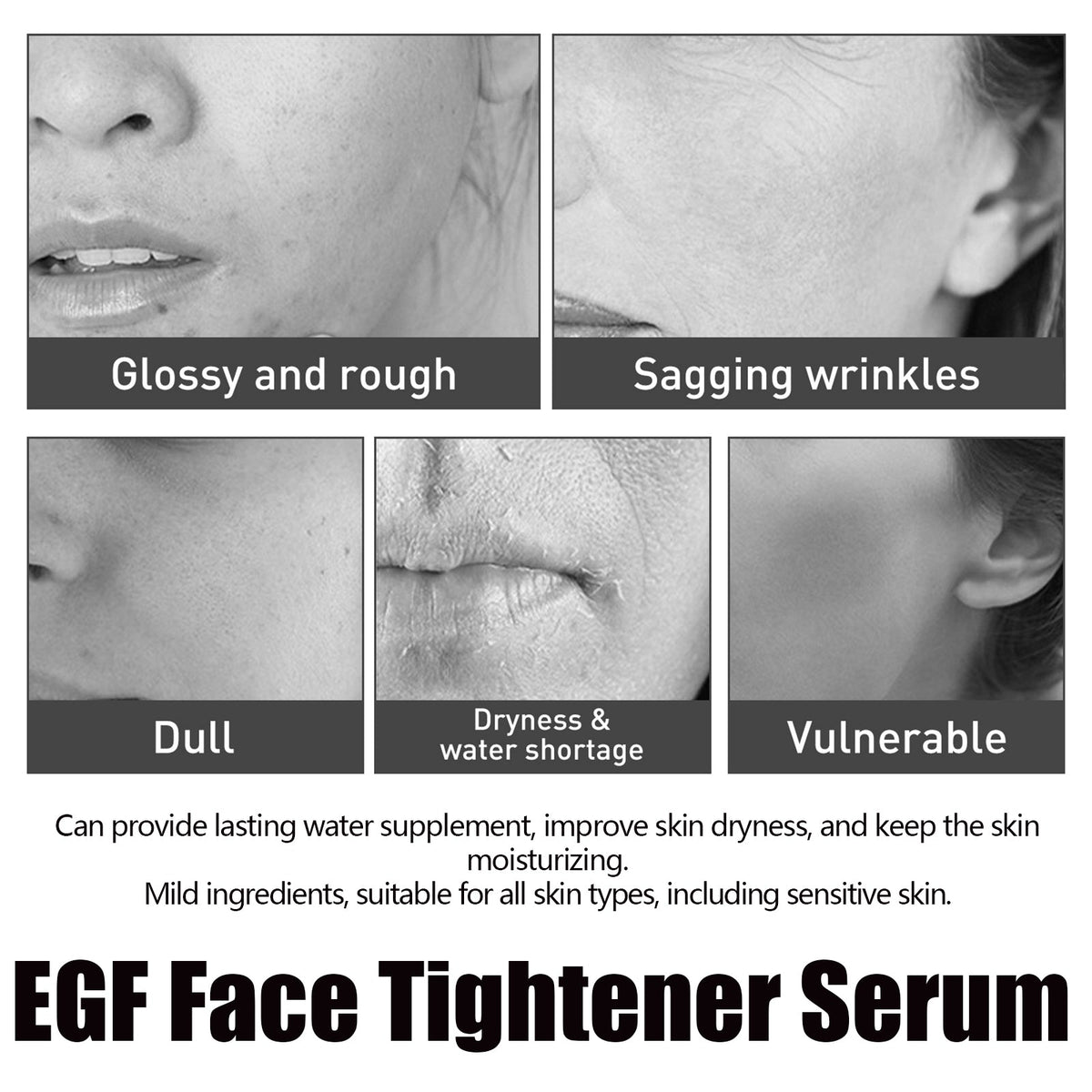 EGF Face Serum for Hydration & Firmer-Looking Skin
