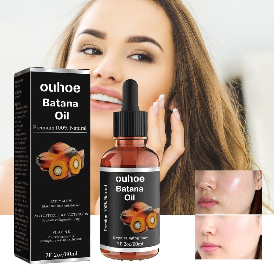 Batana Hair Oil for Smoothing & Nourishing Aging Hair