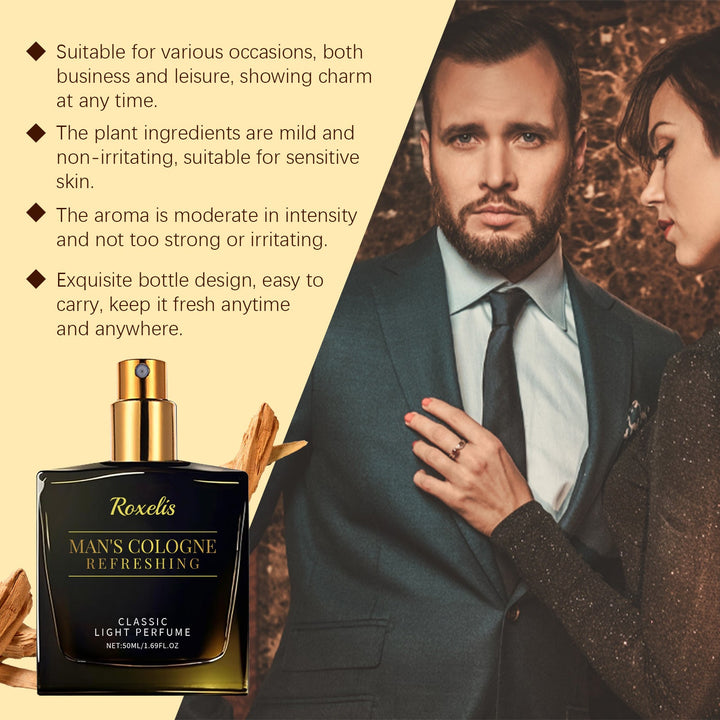 Men's Woody Cologne for Everyday, Understated Charm