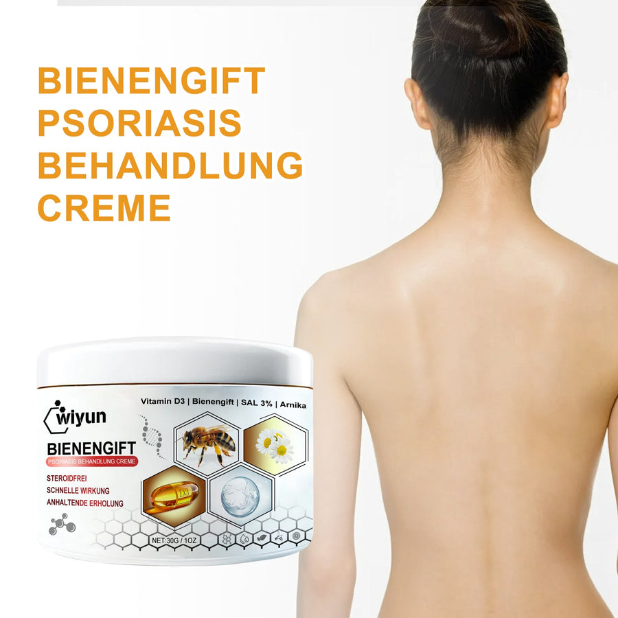 Psoriasis Cream With Bee Venom For Itch Relief