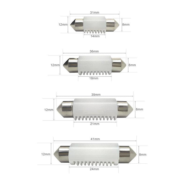 LED Festoon Bulb – Bright White Interior Car Light, Exact