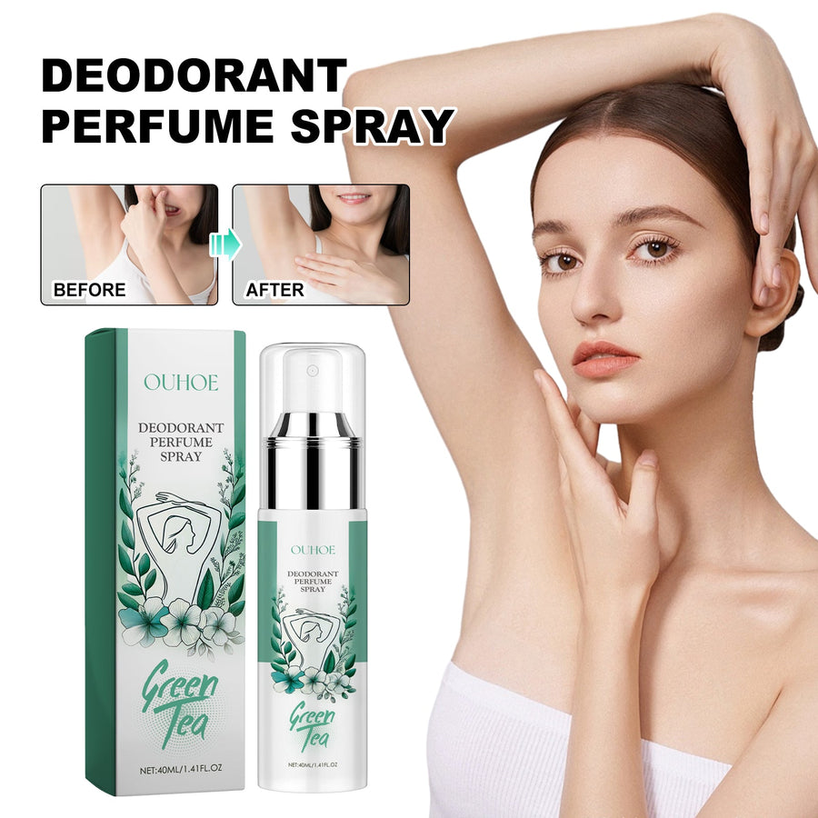 Deodorant Perfume Spray with Green Tea – Softens Skin