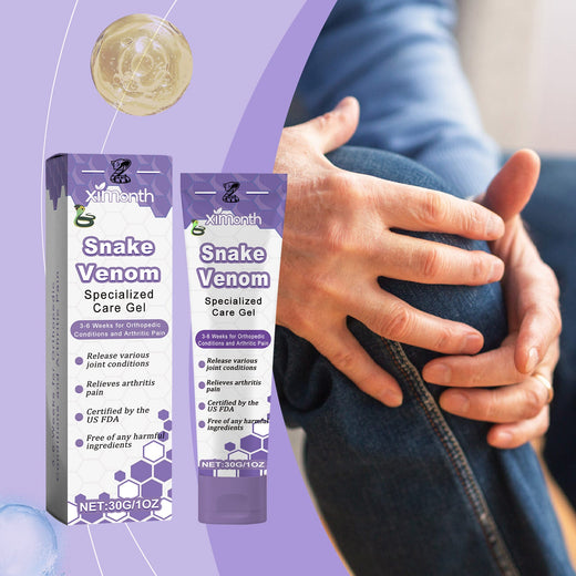 Snake Venom Joint Pain Gel – FDA-Certified Relief in 3-6 Weeks