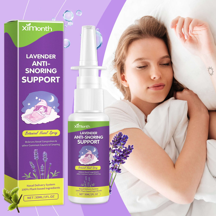 Lavender Anti‑Snoring Nasal Spray — Natural Snore Relief