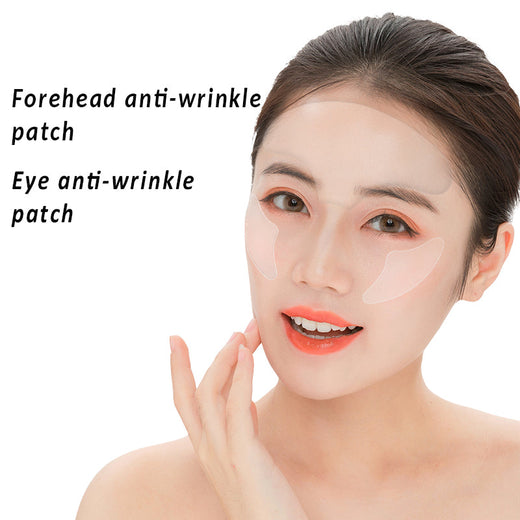Reusable Silicone Wrinkle Patches for Visible Smoothing