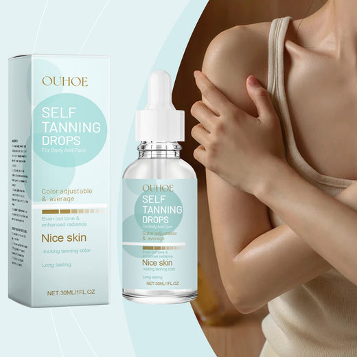 Tanning Drops: Custom-Blend Glow for Every Skin Tone