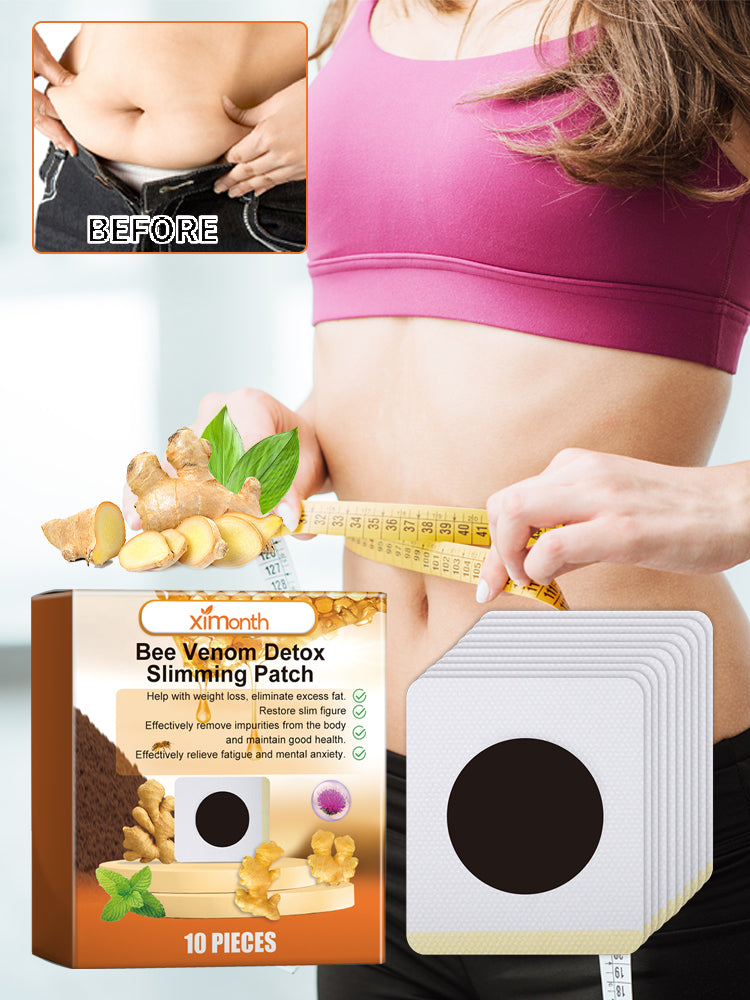 Bee Venom Detox Patches for Bloating & Waist Tightness