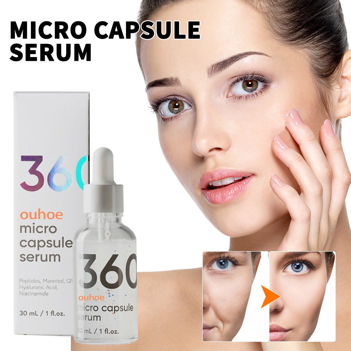 Micro Capsule Peptide Serum for Fine Lines & Dark Circles