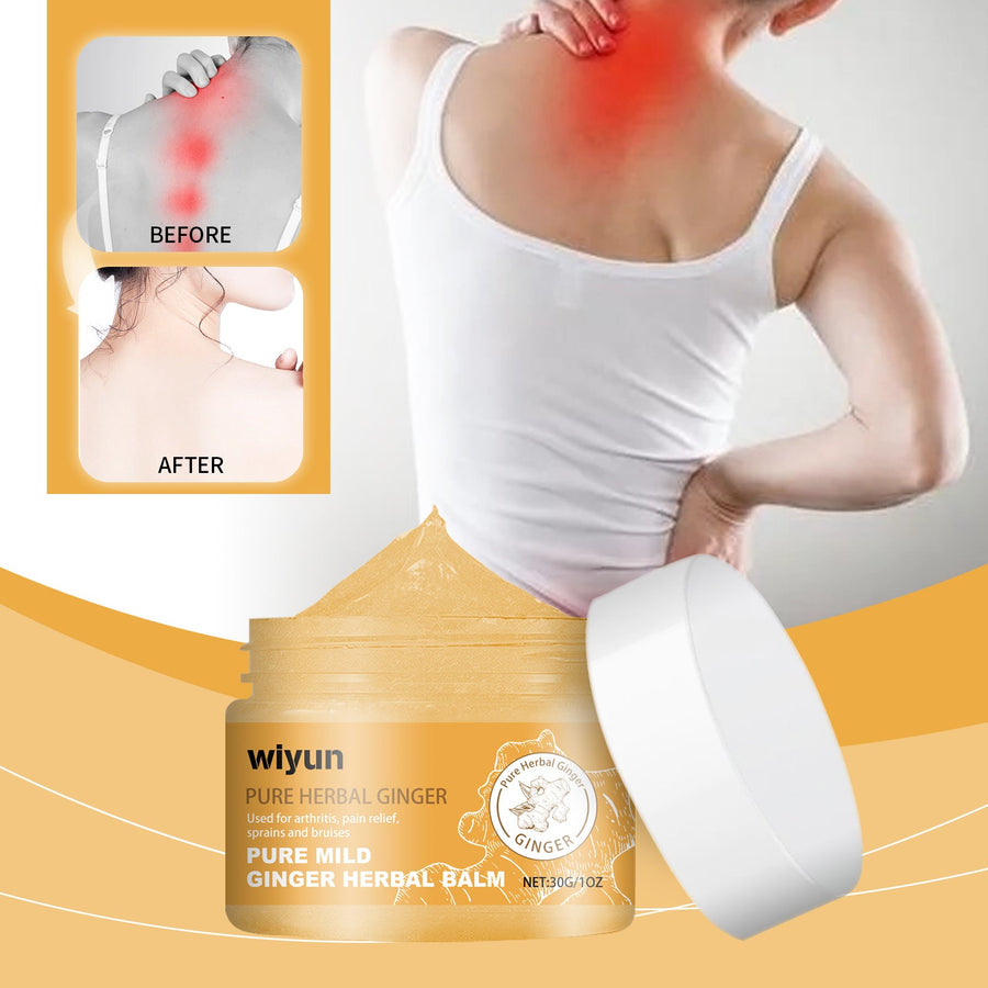 Ginger Joint & Muscle Relief Cream — Fast‑Acting Herbal