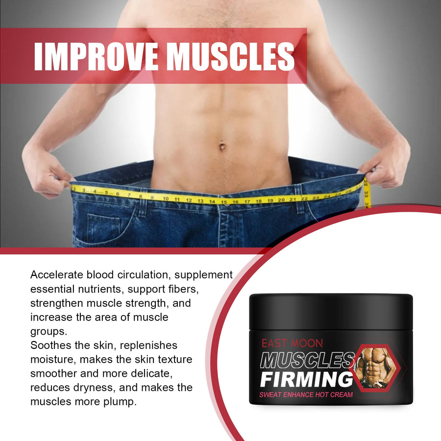 Muscle Firming Hot Cream — Thermogenic Sweat Enhancer 30g