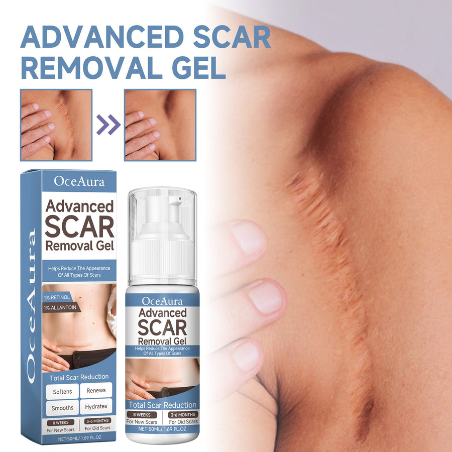 Oceaura Scar Gel: Fade C-Section & Surgery Scars in 8 Weeks