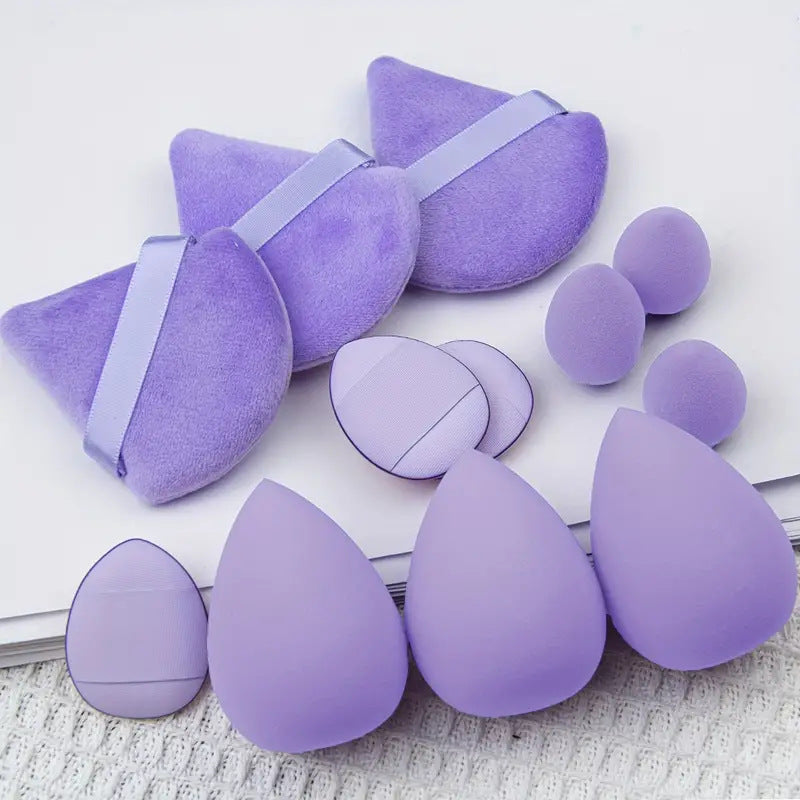 12-Piece Makeup Sponge Set — Flawless Airbrushed Finish