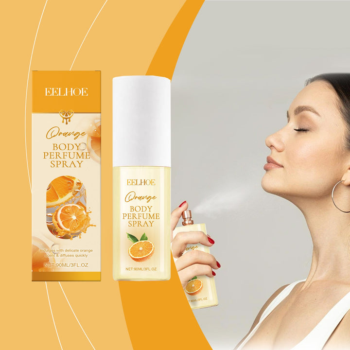Orange Body Perfume Spray – Light Fresh Fragrance