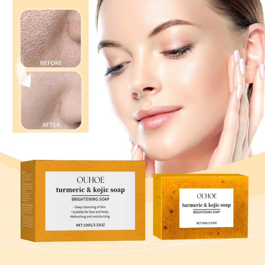 Turmeric Kojic Soap for Bright, Even-Toned Skin