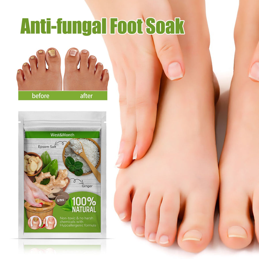 Natural Anti-Fungal Foot Soak Tablets for Nail Repair