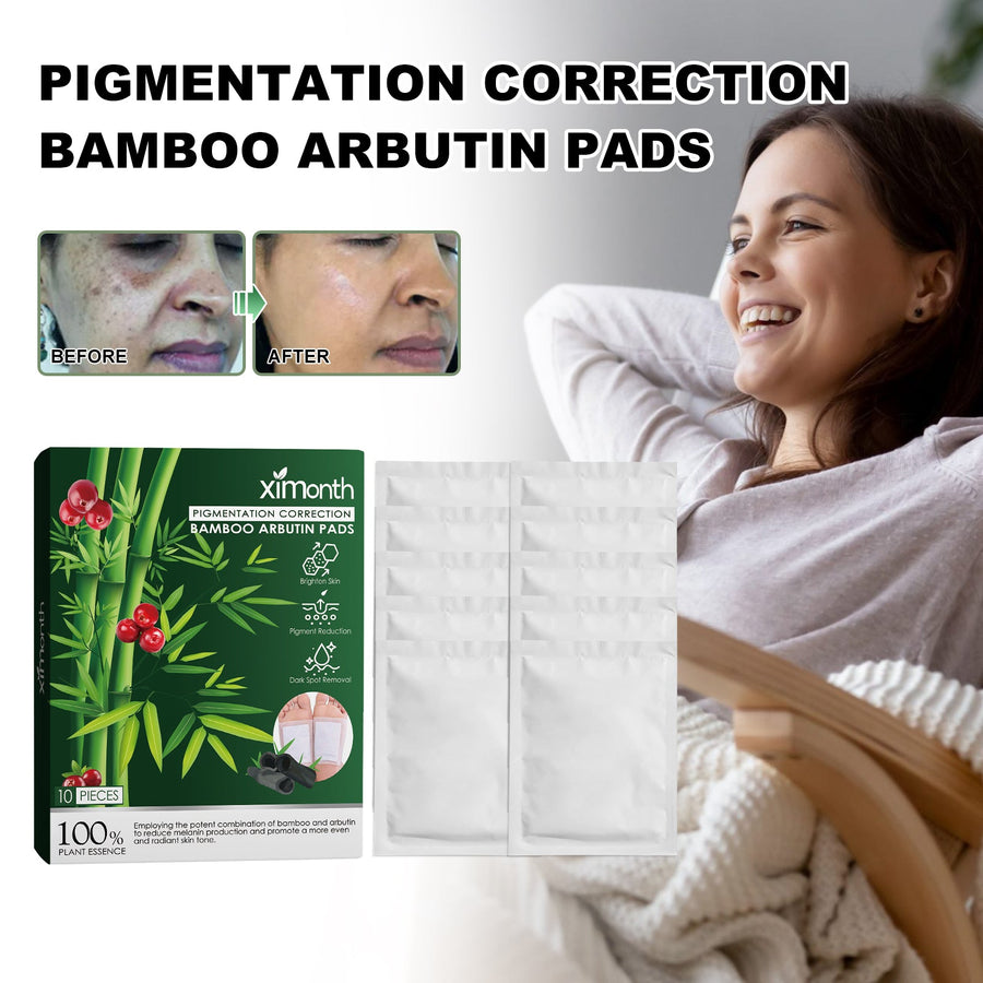 Bamboo Arbutin Pads for Pigmentation Correction & Skin