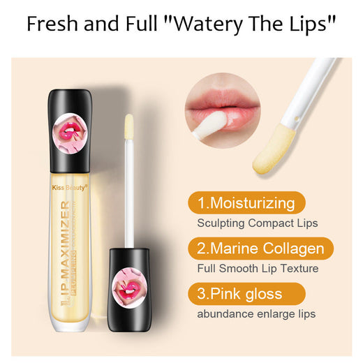 Lip Oil Gloss for Daily Hydration, Fuller-Looking Lips