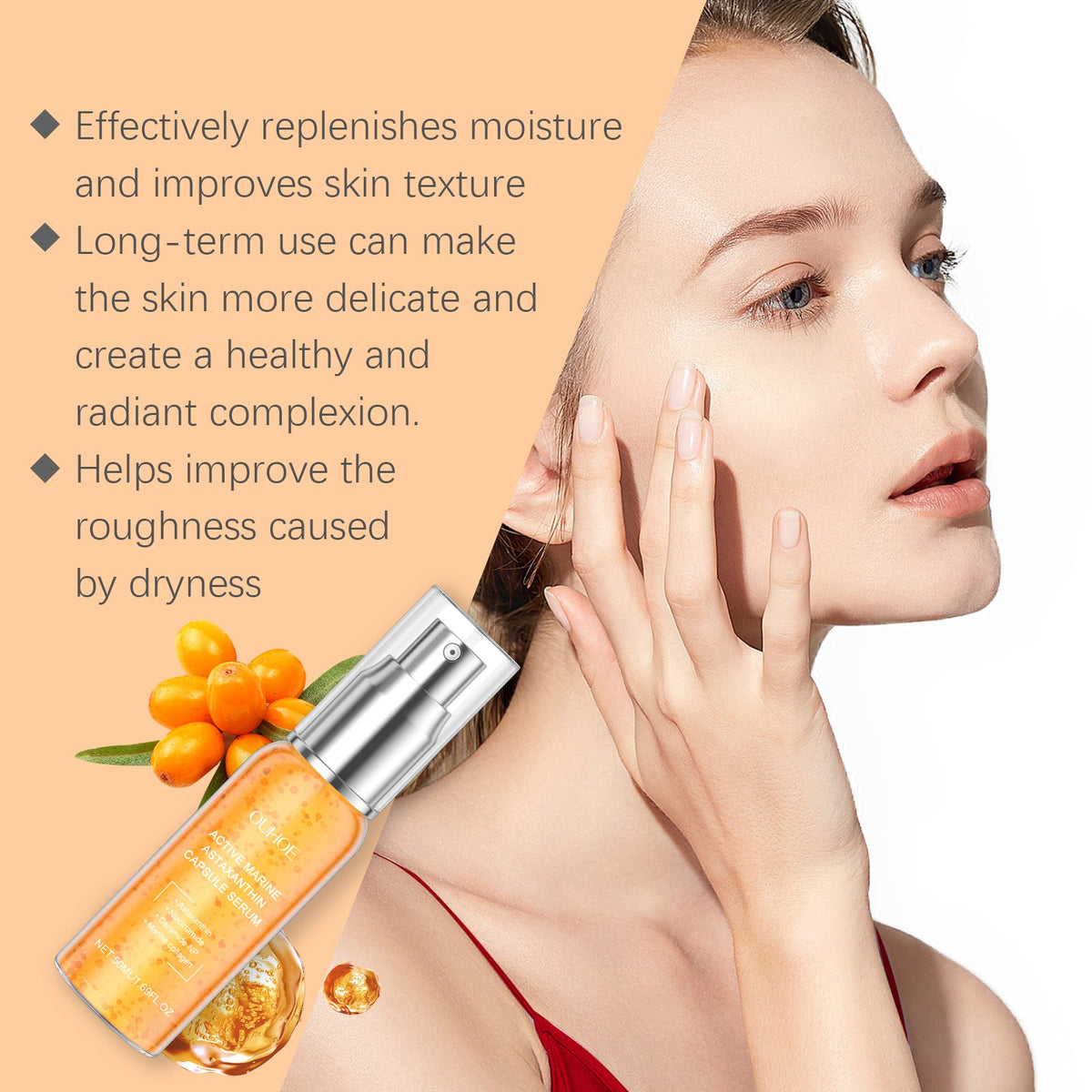Astaxanthin Facial Essence for Hydration & Radiance