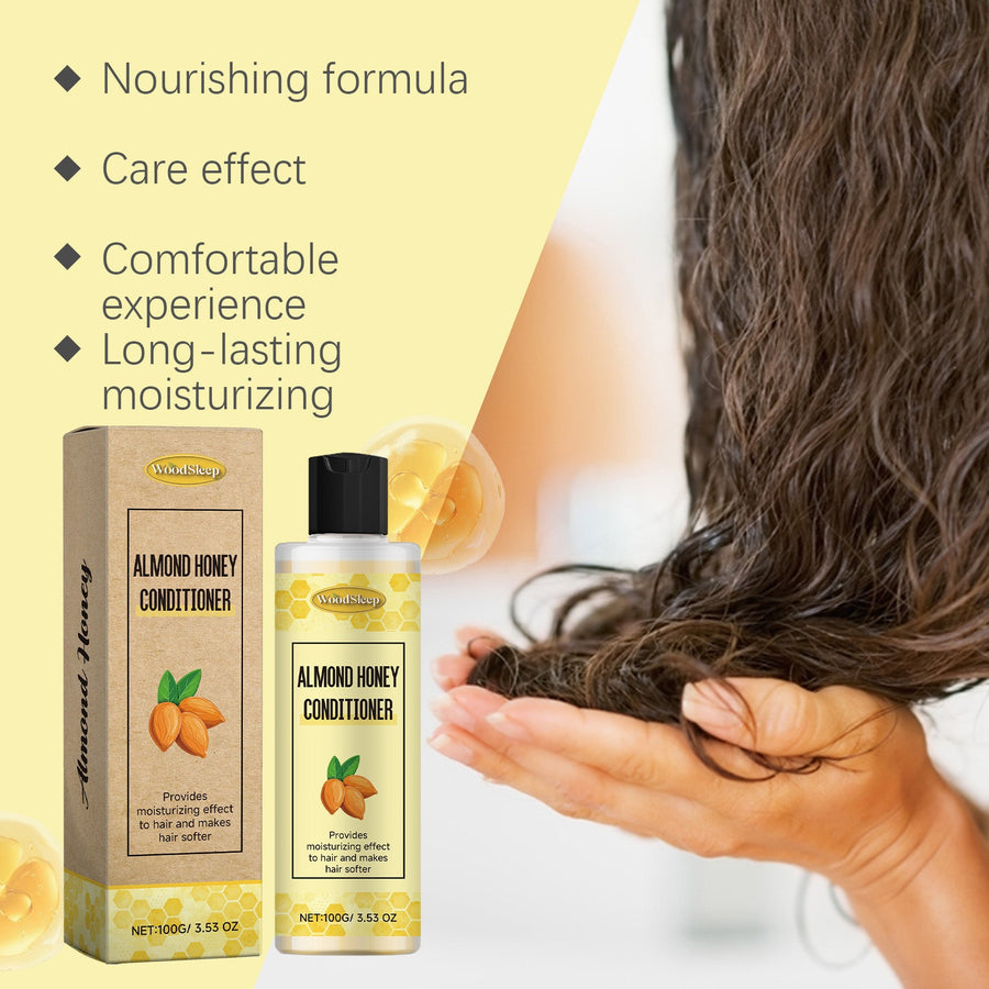 Almond Honey Conditioner for Dry, Tangled Hair Ends