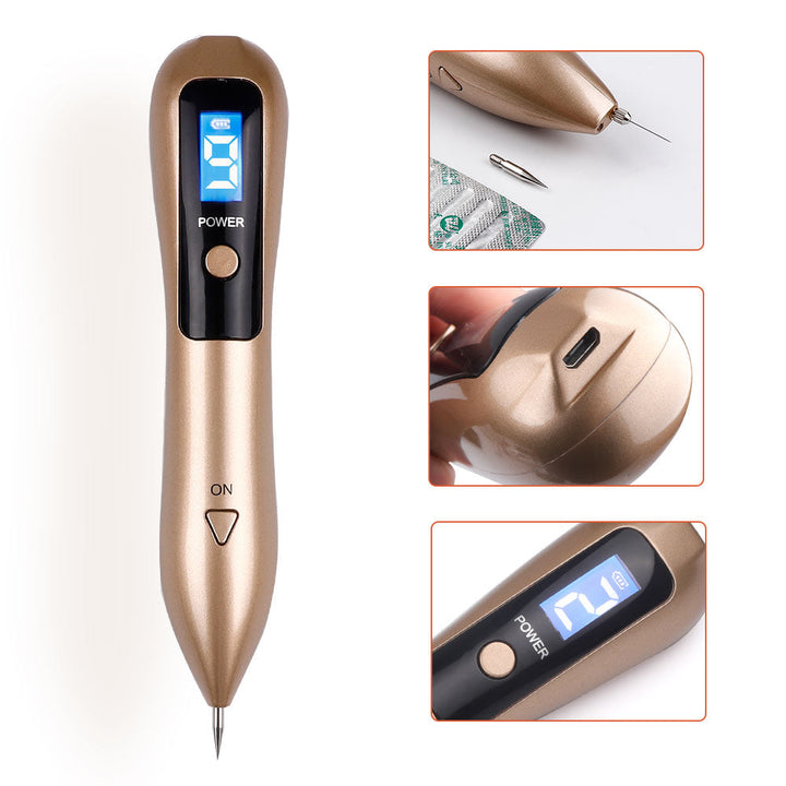 9-Level LCD Plasma Pen for Targeted Cosmetic Spot Care