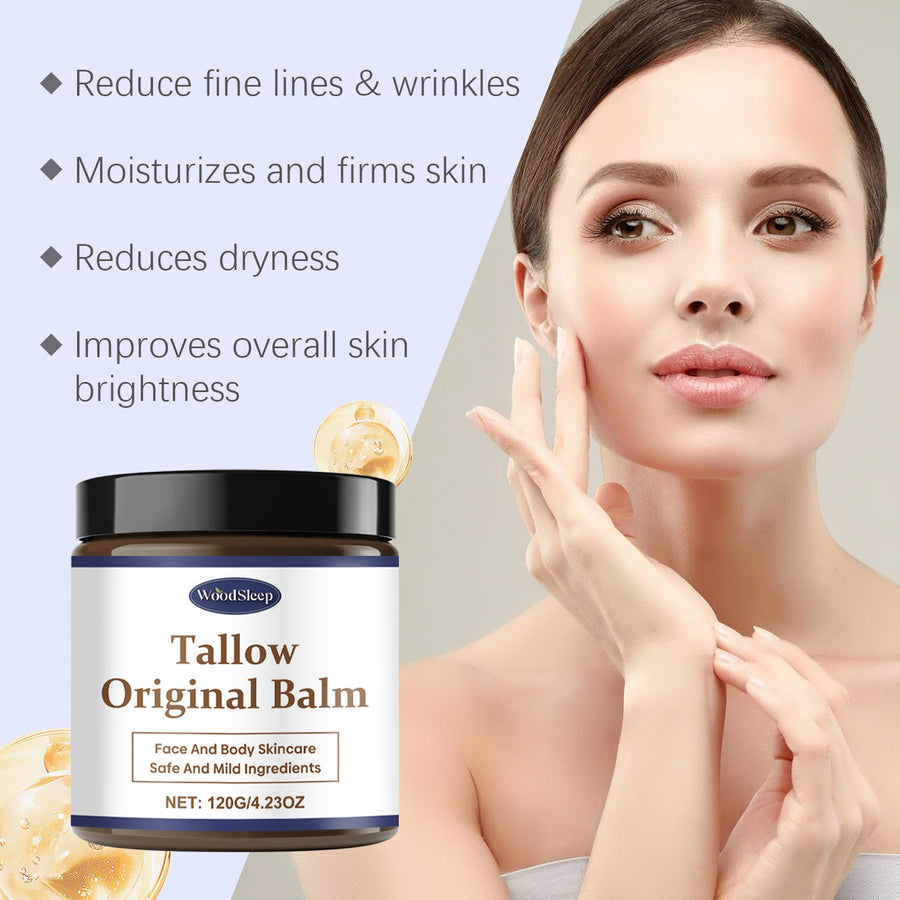 Grass Fed Tallow Cream for Deep Skin Hydration Care