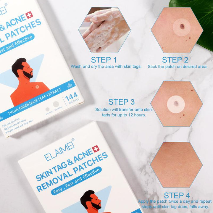 Skin Tag Removal Patches — Pain-Free, Clear Skin in 12 Hours