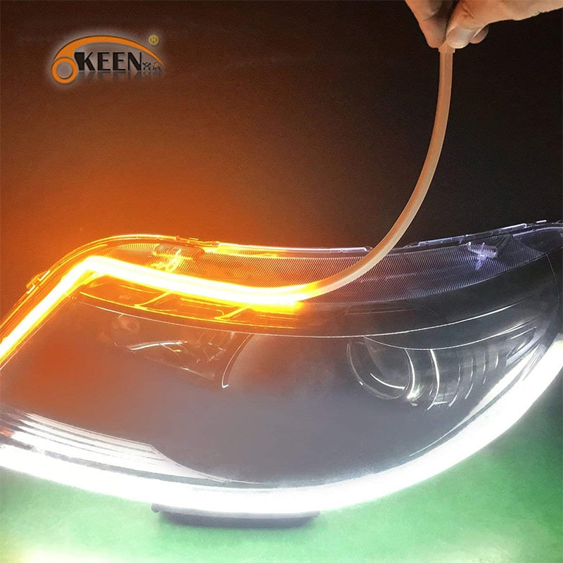 60cm Amber Sequential LED DRL Strip — Non-Destructive
