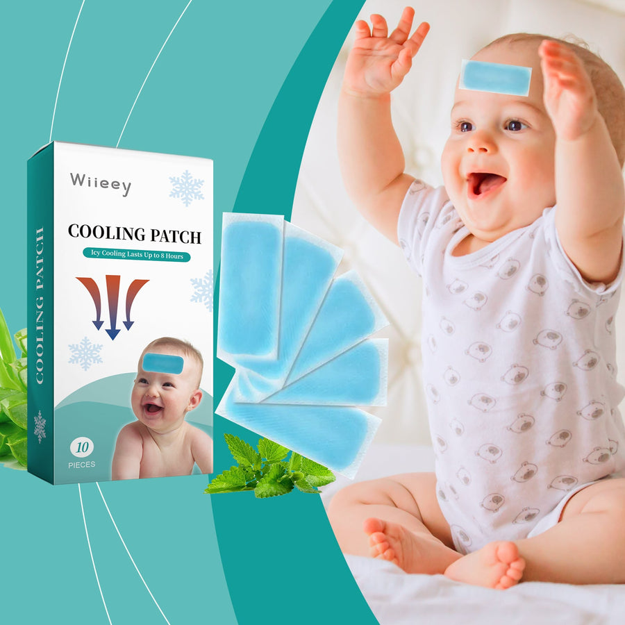 Forehead Cooling Patches — Icy Relief Lasts Up to 8 Hours
