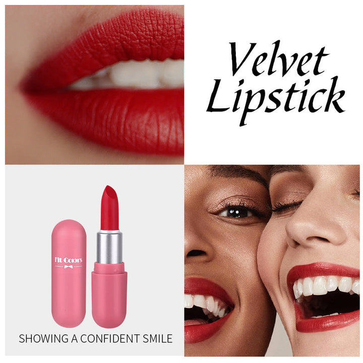 Mini Matte Lipstick for Bold Velvet Color Anywhere