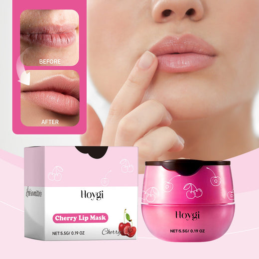 Cherry Lip Mask, Lip Repair, Anti-Cracking, Moisturizing