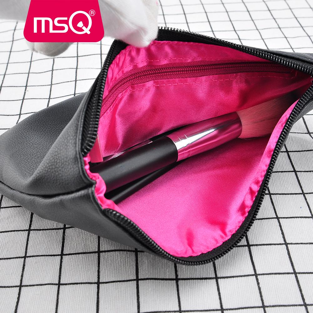 15-Piece Professional Makeup Brush Set with Leather Case