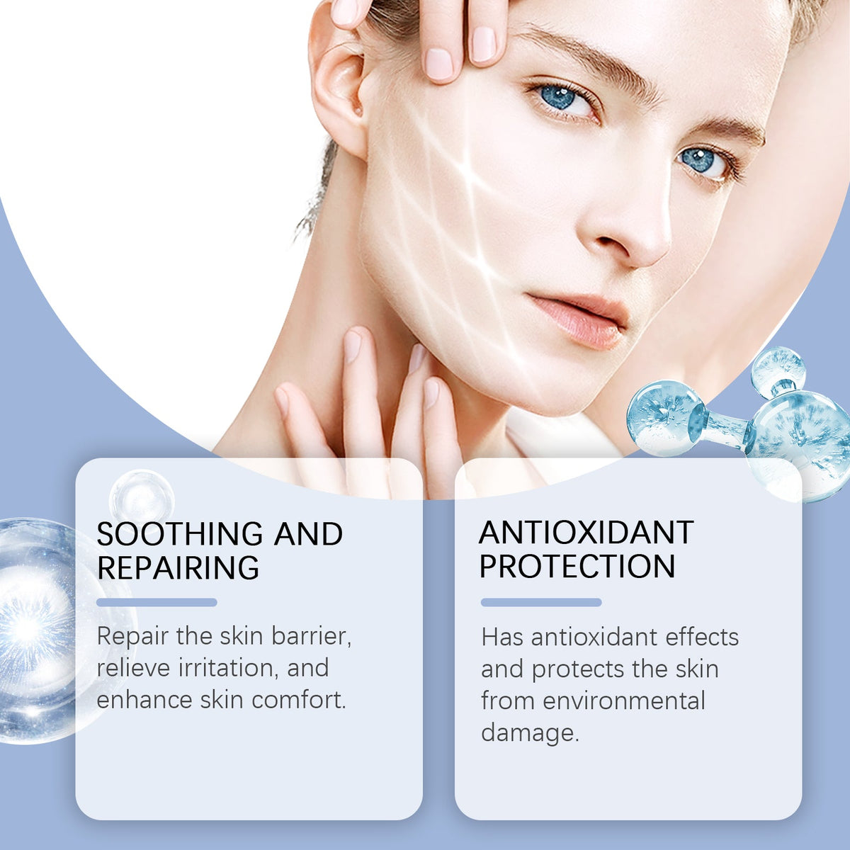 Sensitive Skin Toner Pads — Glacier Water Soothing & Repair