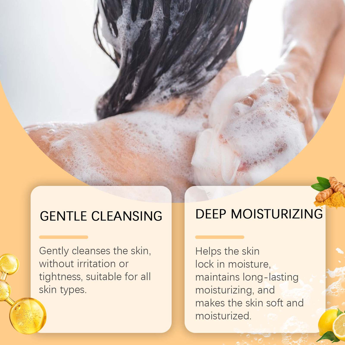 Lemon Turmeric Soap Bar for Brighter, Even-Toned Skin