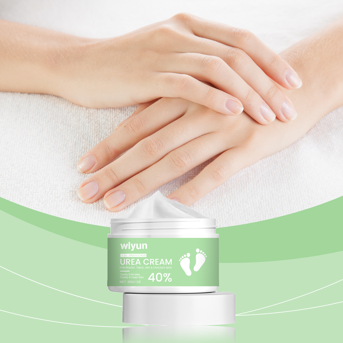 40% Urea Foot Cream for Cracked Heels & Rough Skin