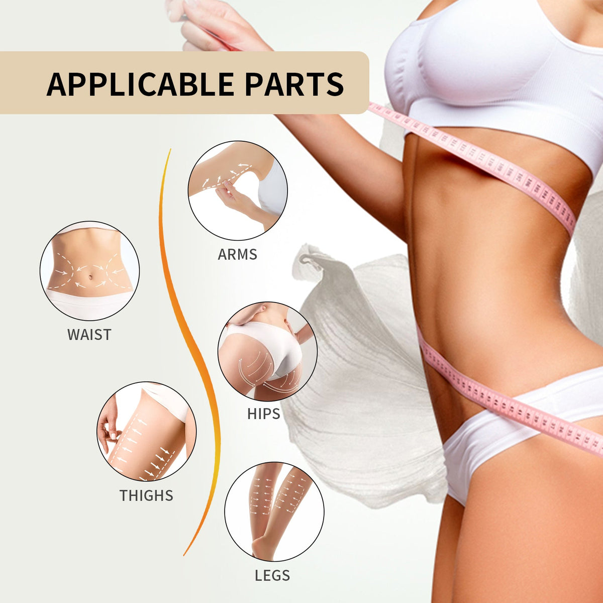 Firming Body Cream for Arms Thighs and Waist