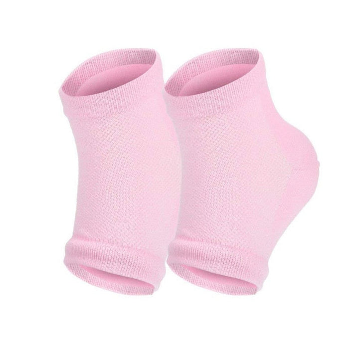 Silicone Gel Heel Socks for Cracked, Dry Foot Skin