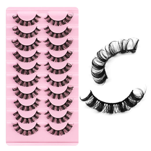 Russian Volume False Eyelashes – Dramatic DD Curl Set