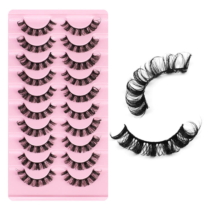 Russian Volume False Eyelashes – Dramatic DD Curl Set