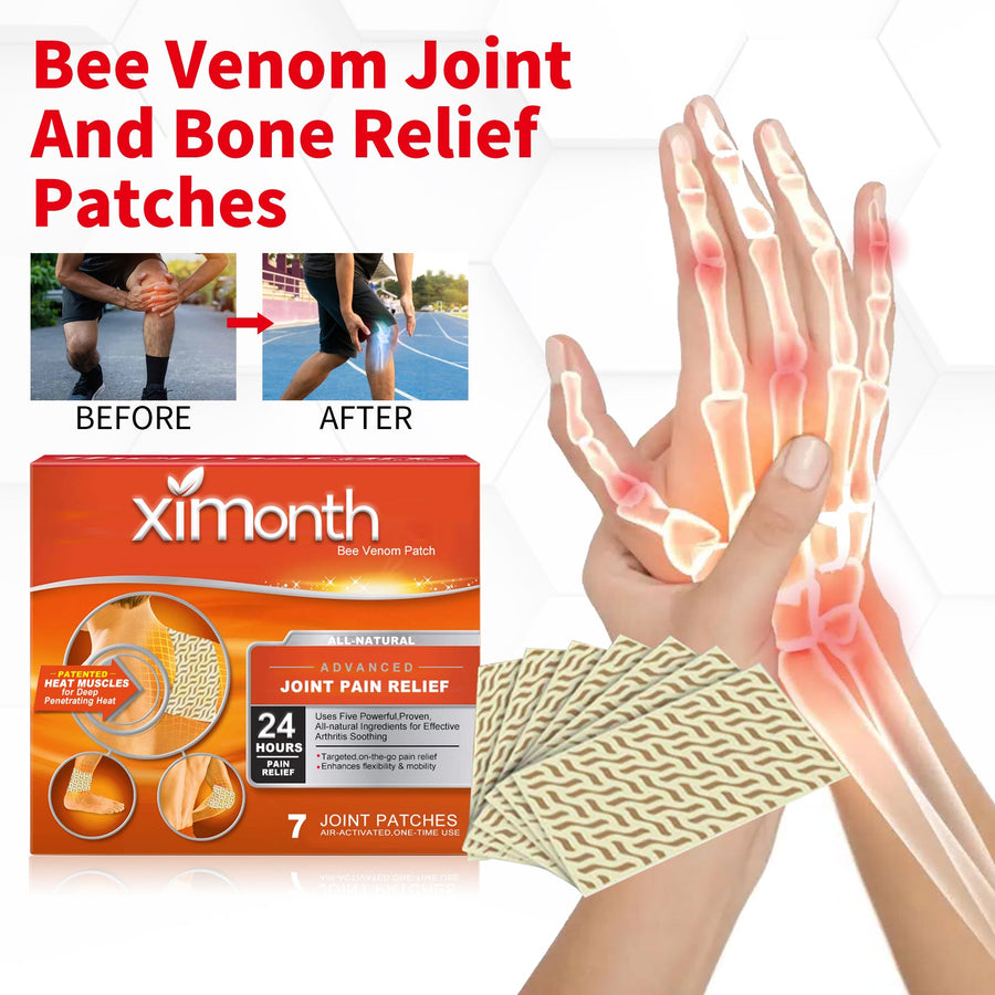Bee Venom Joint Pain Relief Patches — 24-Hour Natural Relief