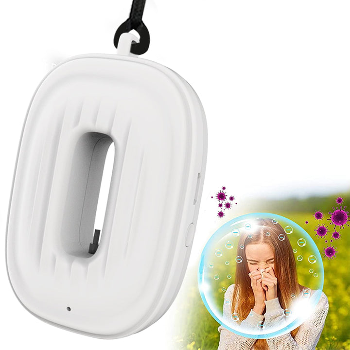 Portable Air Purifier Necklace — Personal Negative Ion
