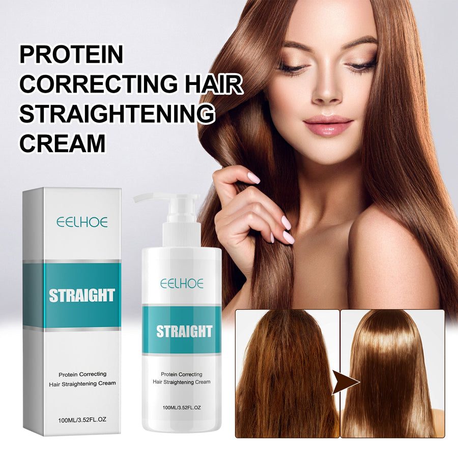 Protein Hair Smoothing Cream for Frizz & Damage Care