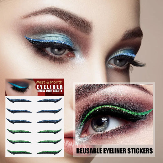 Reusable Eyeliner Stickers for Dramatic Winged Looks